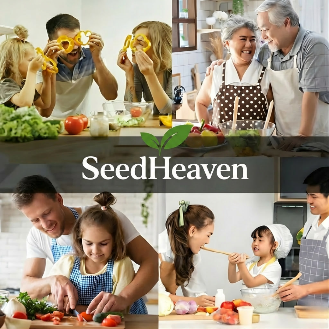 SeedHeaven Vegetable Seed Vault (35 Pack)